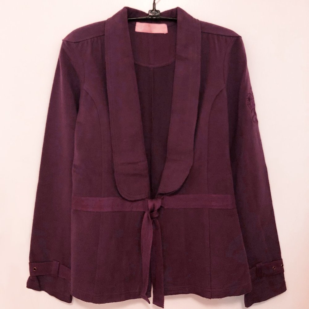 Stussy Girls Belle Sample Blazer – Plum Size M - Picture 3 of 11